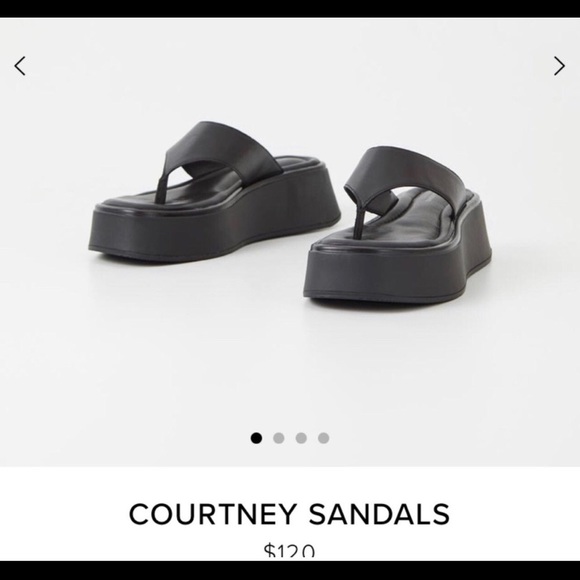 Vagabond Courtney Platform Slides Size 8.5 - Picture 1 of 6